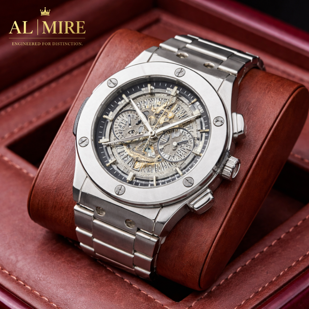 HUBLOT Chronograph – “Silver Pulse” Edition