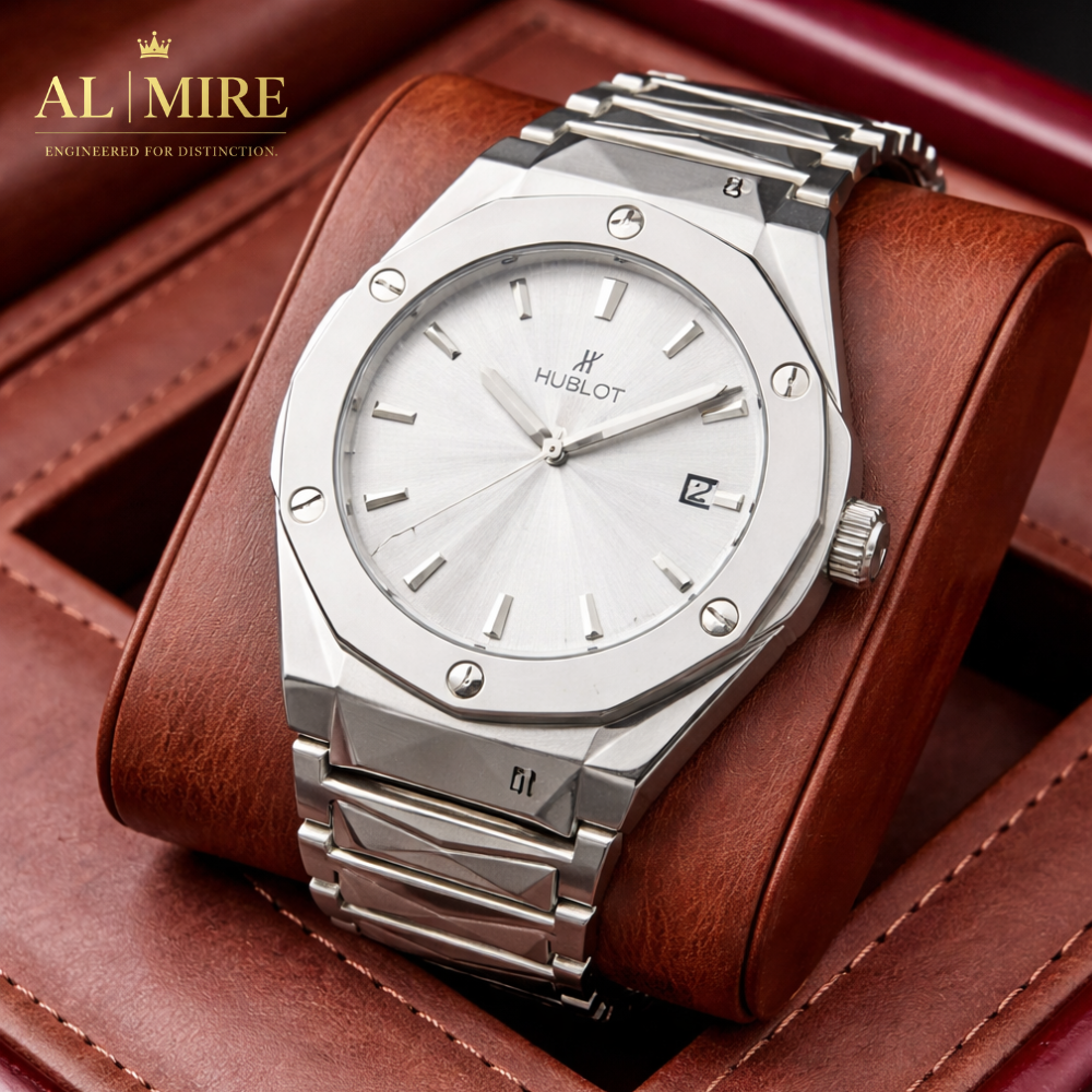 Hublot Dimaond Cut Stainless Steel