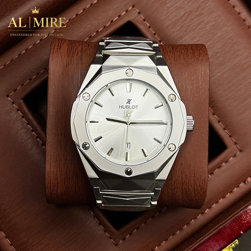 Hublot Dimaond Cut Stainless Steel